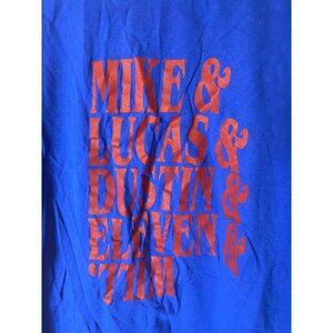 Stranger Things Original Season t-shirt shirt Size 2X blue short sleeve Mens XXL